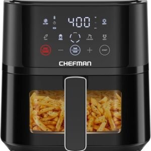 Chefman 4QT Compact Air Fryer – Black